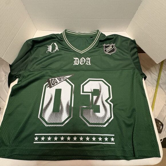 Dead Or Alive Women’s Fashion Football Jersey Size Medium - Picture 13 of 14